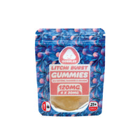 Litchi Burst Gummies | 120mg | 4 x 30mg