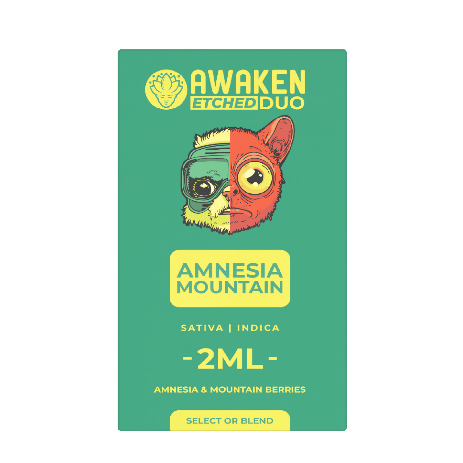 Amnesia Mountain - 2ml Etched DUO Disposable Vape