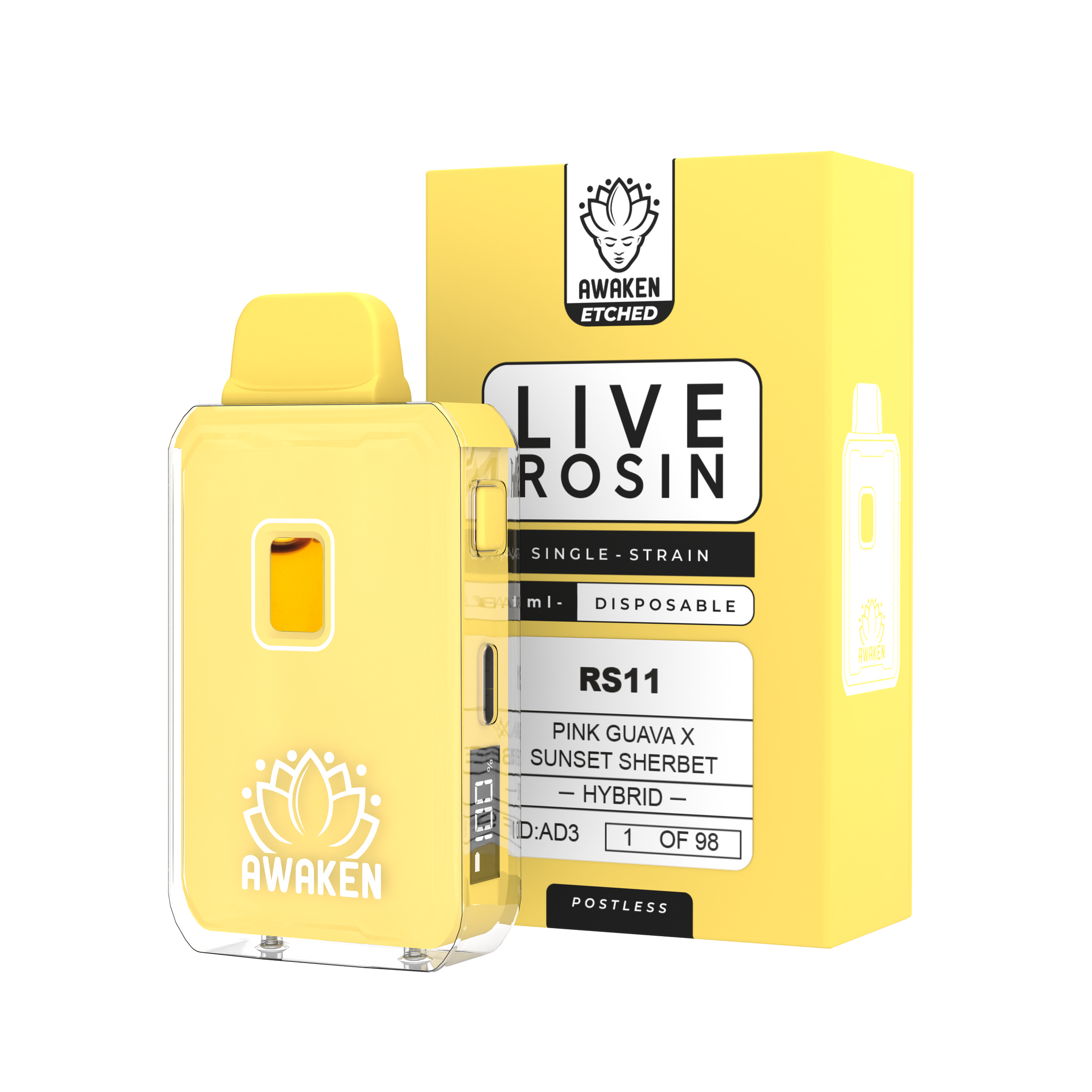 Nerds - Live Rosin 1ml Etched Disposable