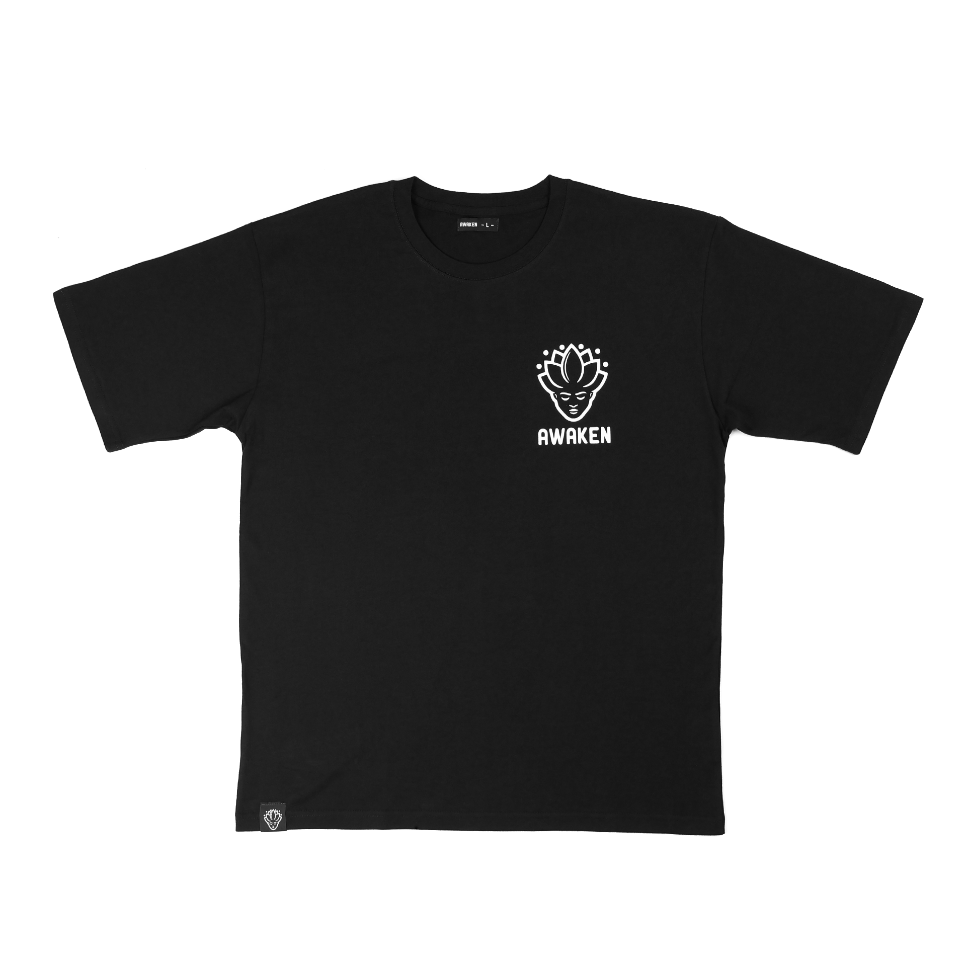 Awaken® | Stack - Black T-Shirt
