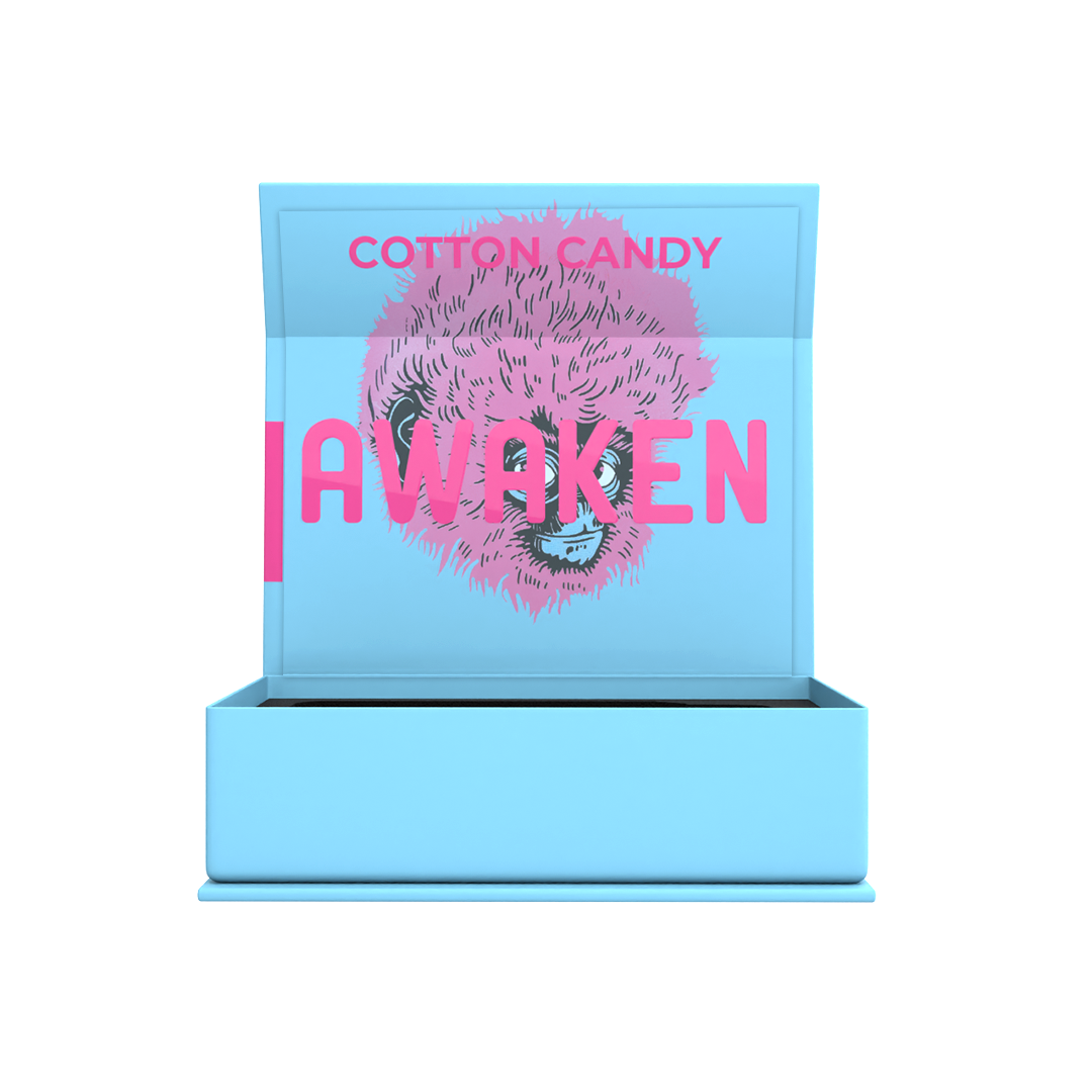 1ml Cotton Candy Etched Disposable Vape