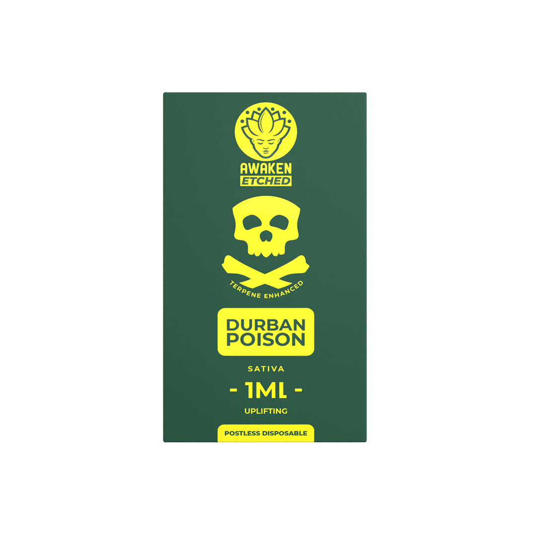 1ml Durban Poison Etched Disposable Vape iLabs 1ml Durban Poison Etched Disposable Vape iLabs