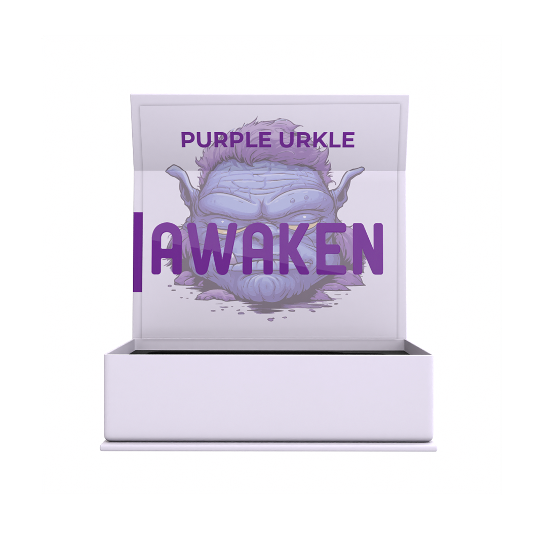 1ml Purple Urkle Etched Disposable Vape