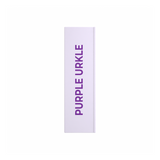 1ml Purple Urkle Etched Disposable Vape