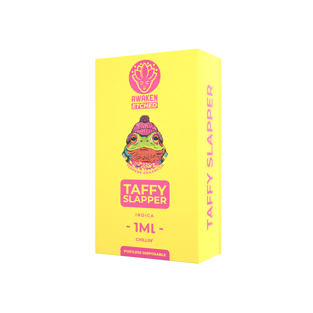 1ml Taffy Slapper Etched Disposable Vape