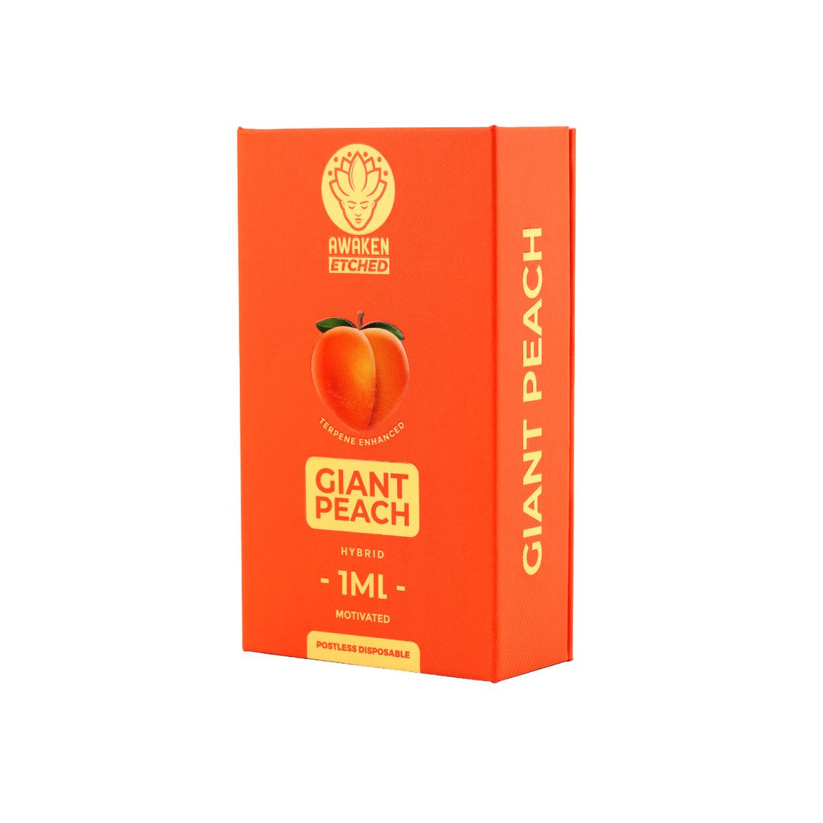 1ml Giant Peach Etched Disposable Vape – iLabs