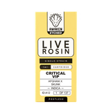 Critical VIP - Live Rosin 1ml Etched Vape Cartridge