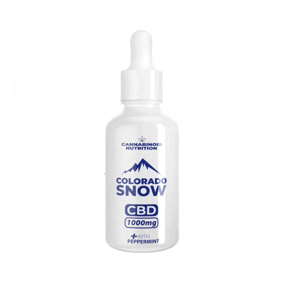Colorado Snow | CBD | Steam-distilled mint | 1000mg CBD | 30ml