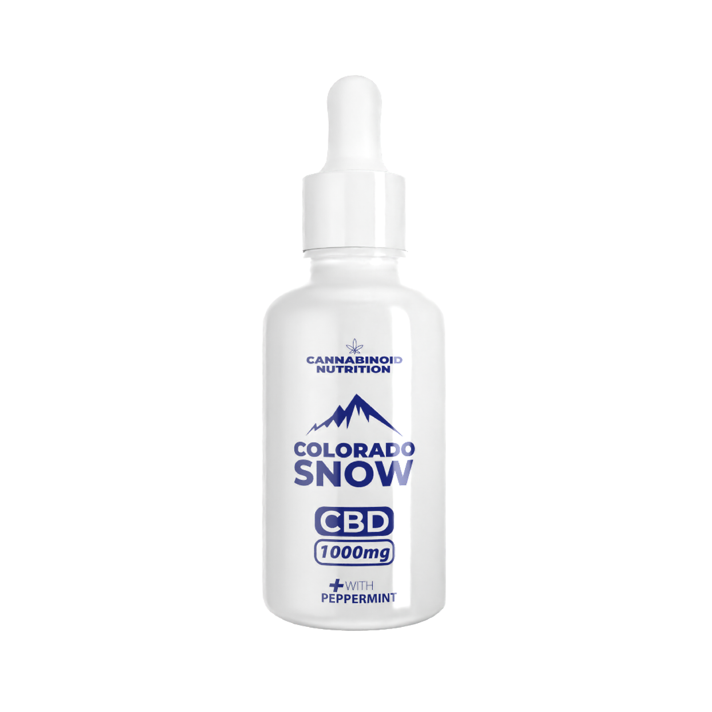 Colorado Snow | CBD | Steam-distilled mint | 1000mg CBD | 30ml