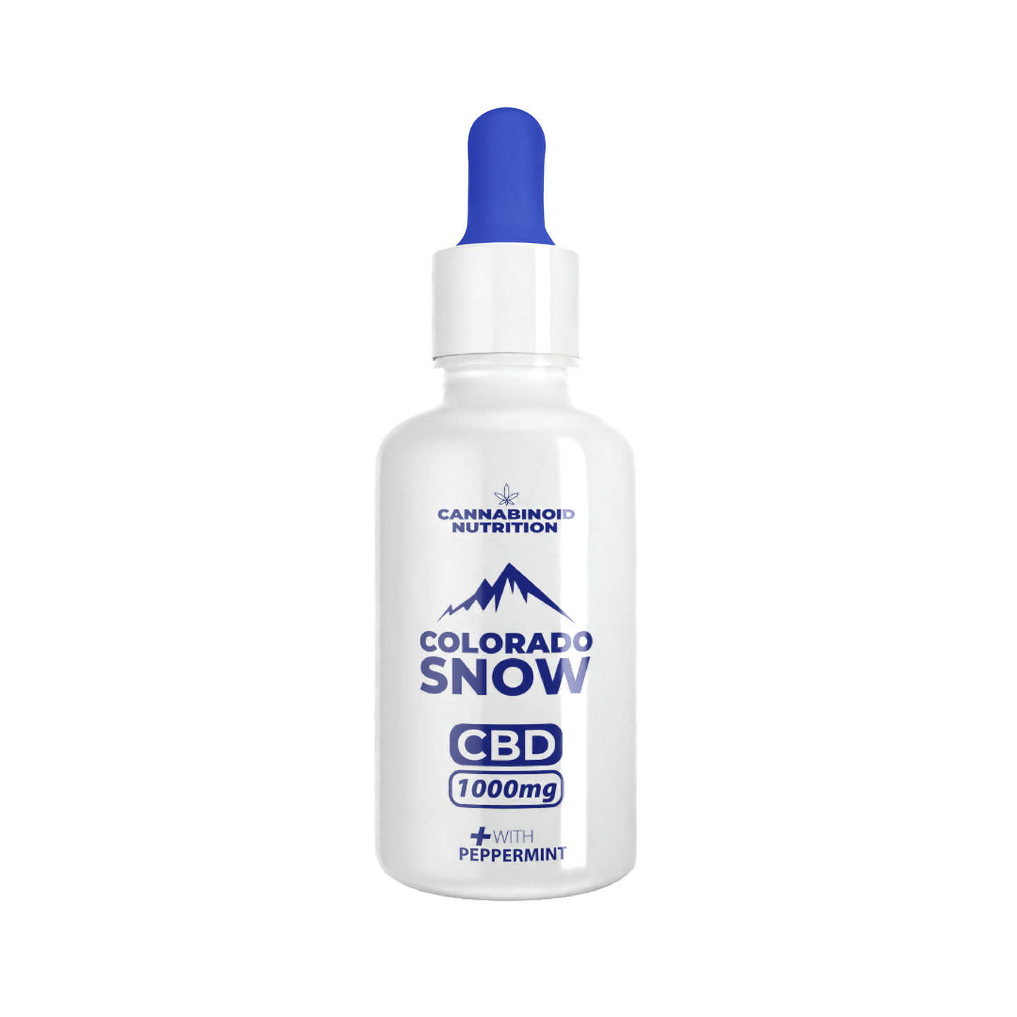 Colorado Snow | CBD | Steam-distilled mint | 1000mg CBD | 30ml