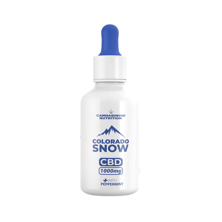 Colorado Snow | CBD | Steam-distilled mint | 1000mg CBD | 30ml