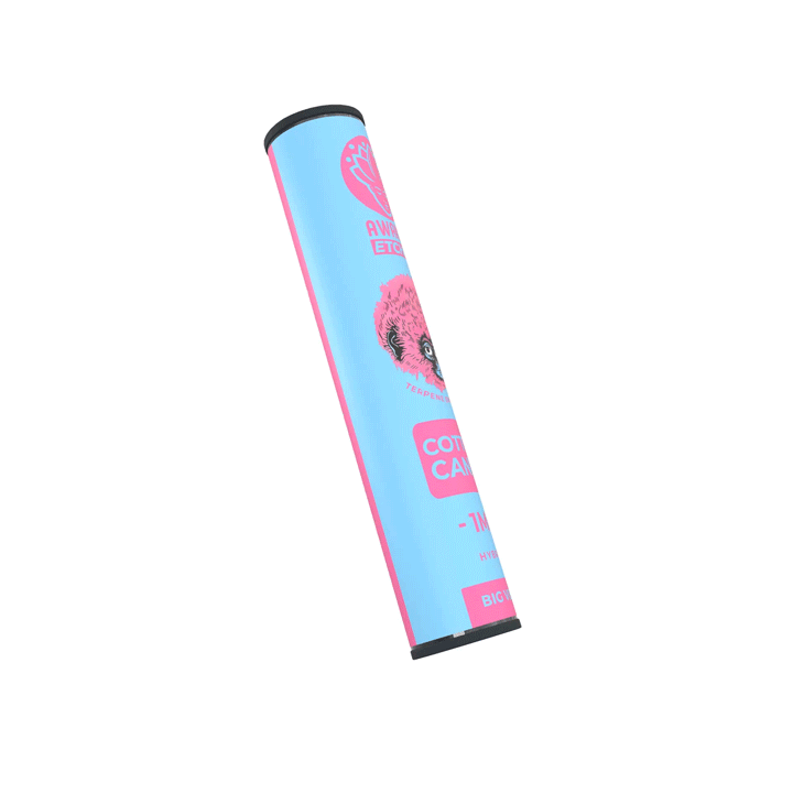 1ml Cotton Candy Etched Vape Cartridge