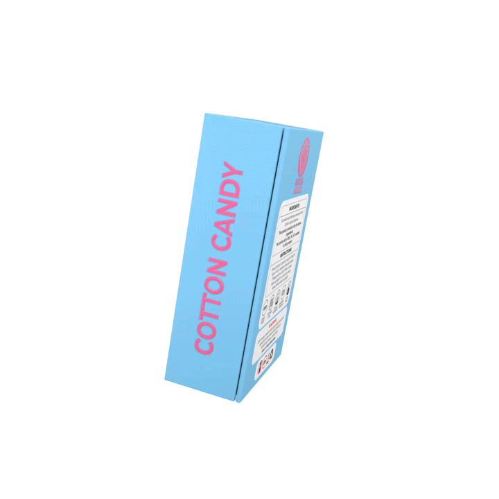 1ml Cotton Candy Etched Disposable Vape