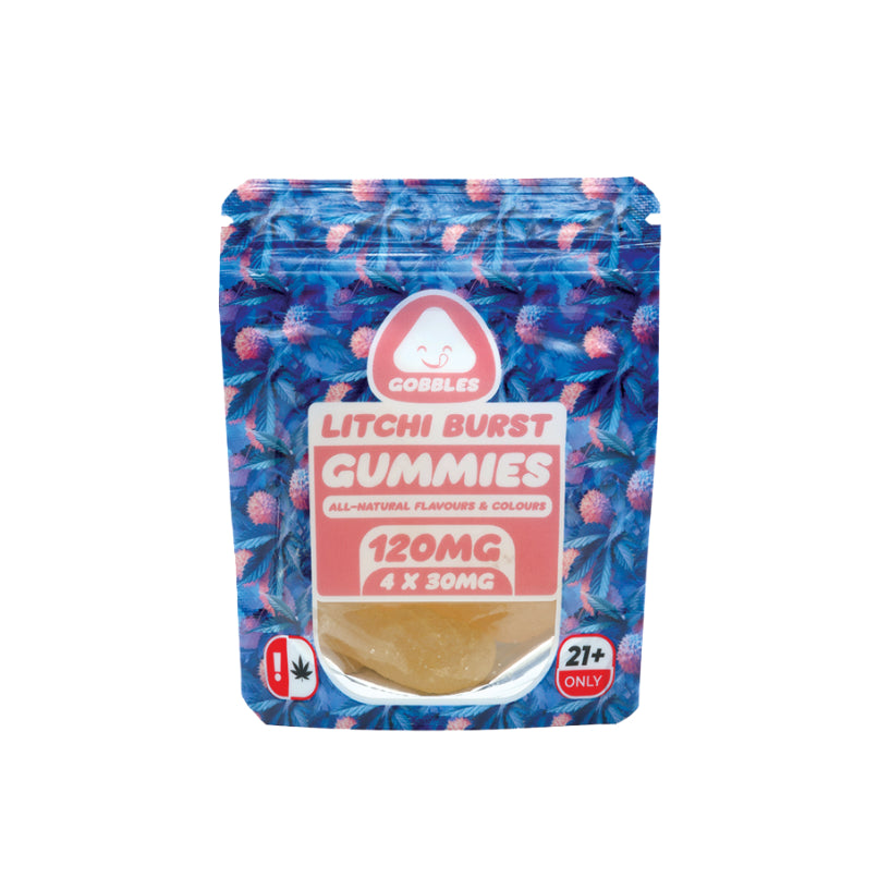 Litchi Burst Gummies | 120mg | 4 x 30mg