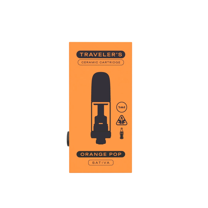 1ml Orange Pop Vape Cartridge