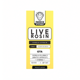 GTA - Live Rosin 1ml Etched Vape Cartridge