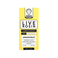 Grapefruit - Live Rosin 1ml Etched Vape Cartridge