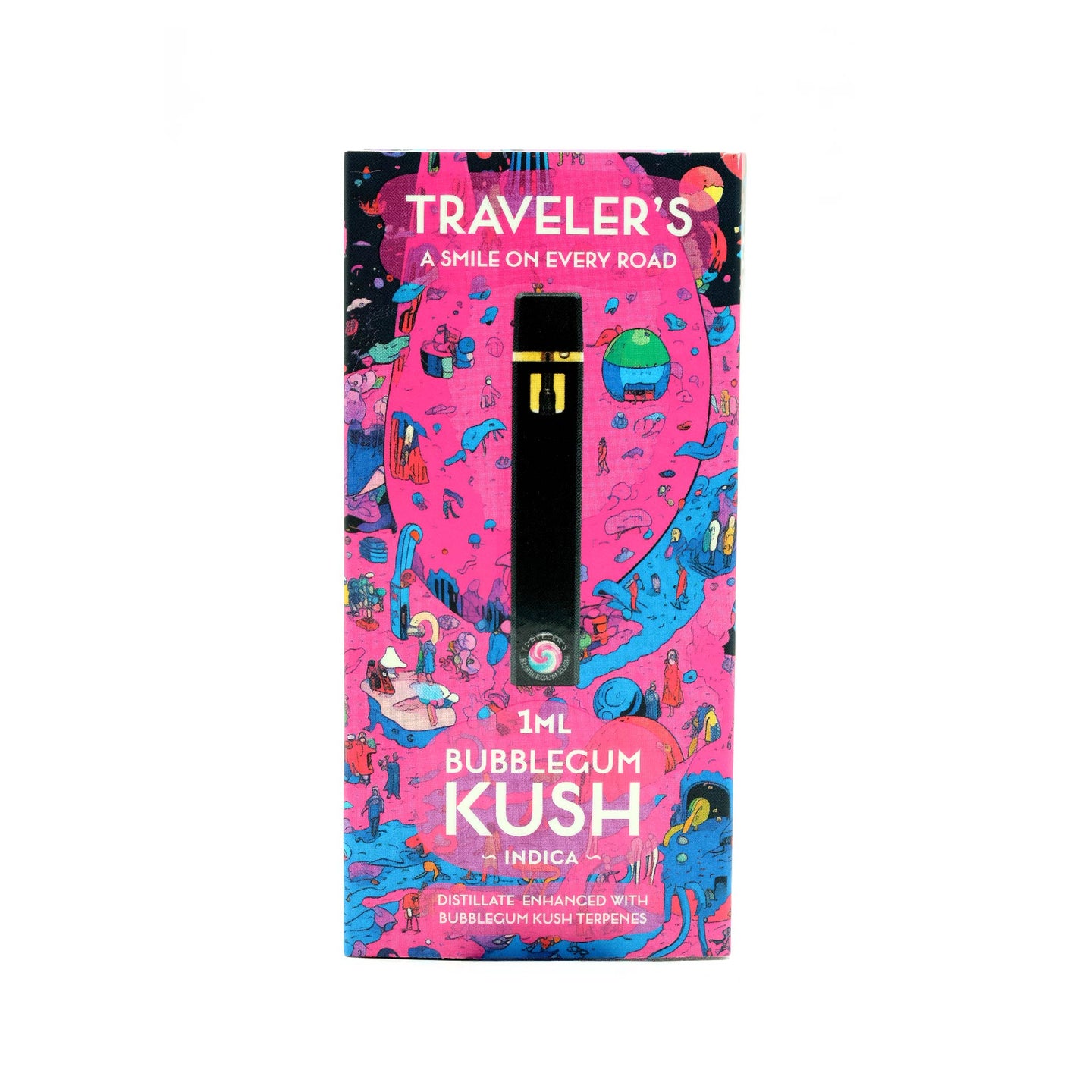 1ml Bubblegum Kush Disposable Vape