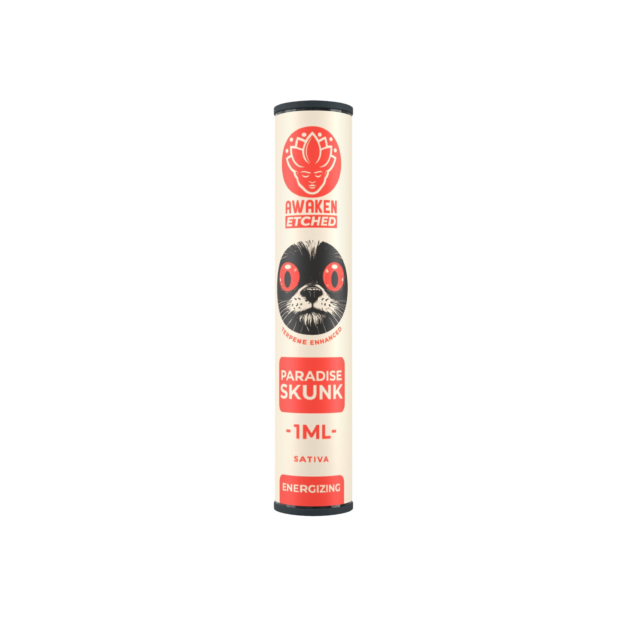 1ml Paradise Skunk Etched Vape Cartridge
