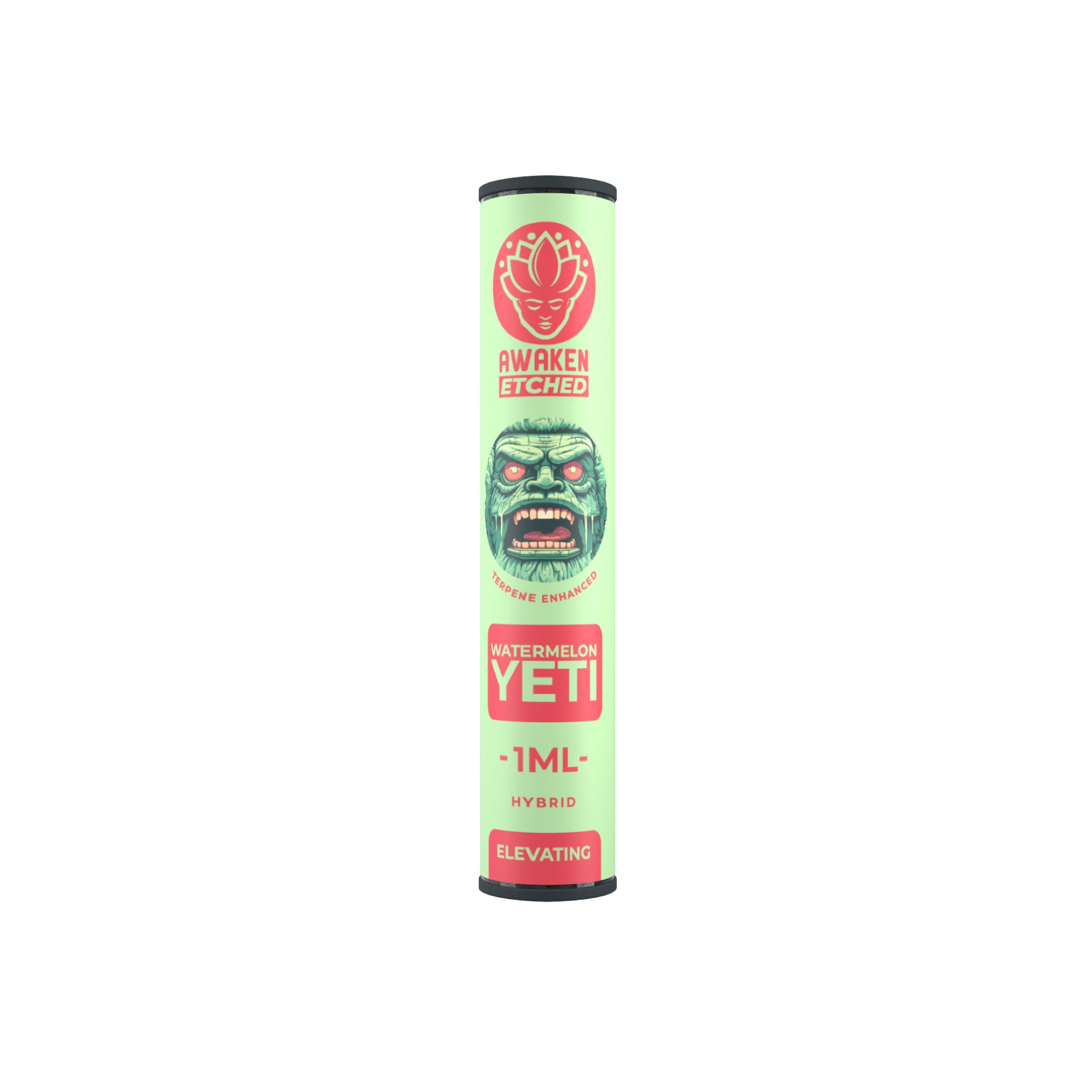 1ml Watermelon Yeti Etched Vape Cartridge