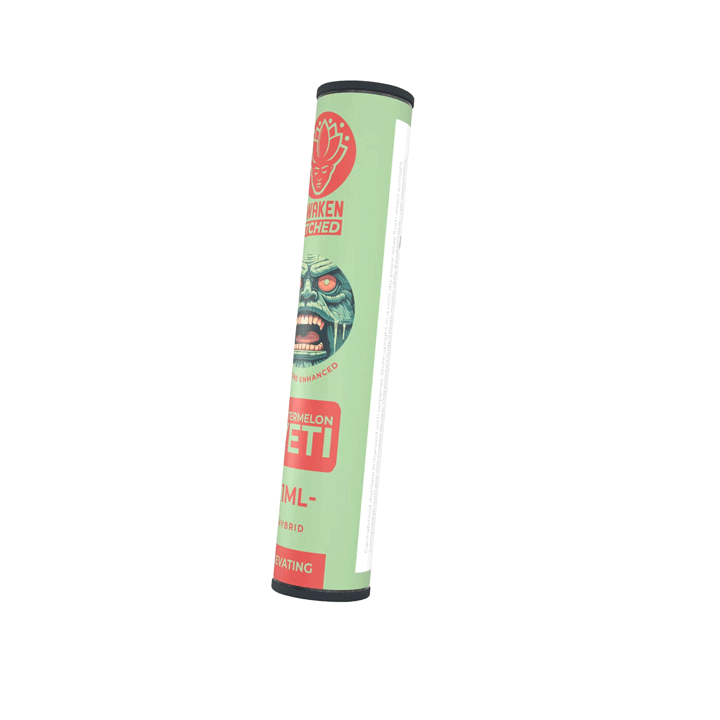 1ml Watermelon Yeti Etched Vape Cartridge