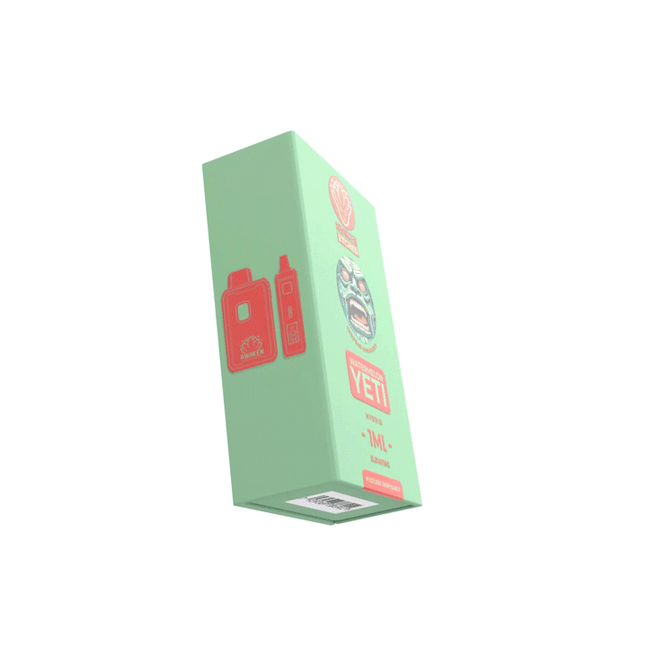 1ml Watermelon Yeti Etched Disposable Vape