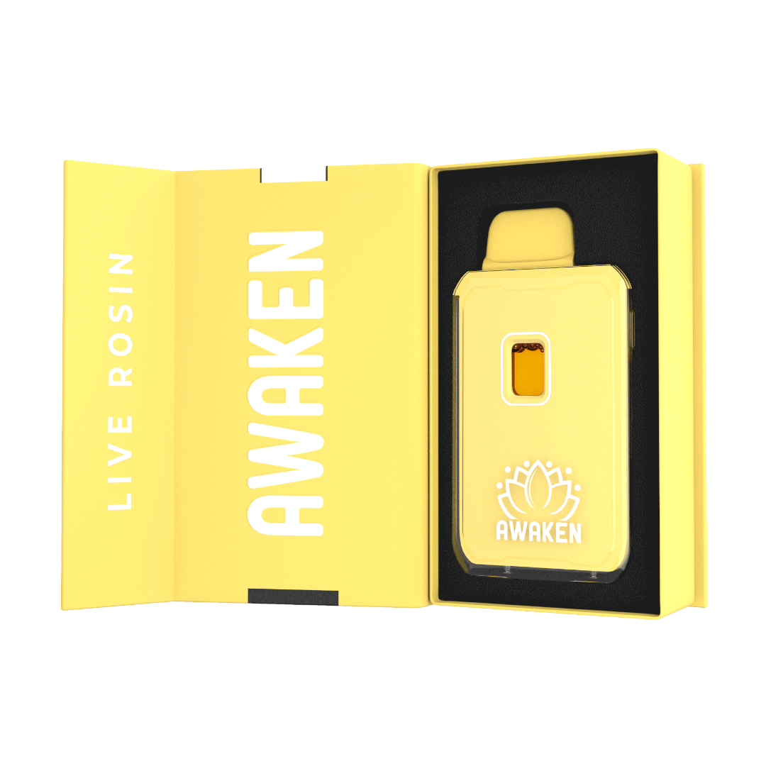 White Runtz - Live Rosin 1ml Etched Disposable